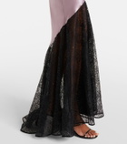 Nina Ricci Silk-blend gown