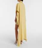 Taller Marmo Trebbia asymmetric crêpe cady kaftan