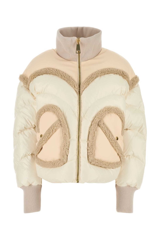 Photo: Khrisjoy Ivory Nylon Corazon Down Jacket