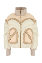 Khrisjoy Ivory Nylon Corazon Down Jacket