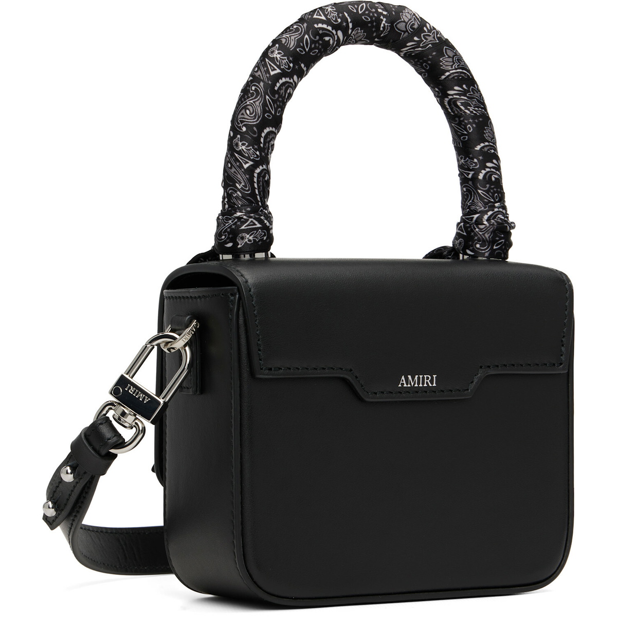 AMIRI Black Micro MA Bag