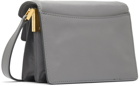 Marni Grey Mini Trunk Shoulder Bag