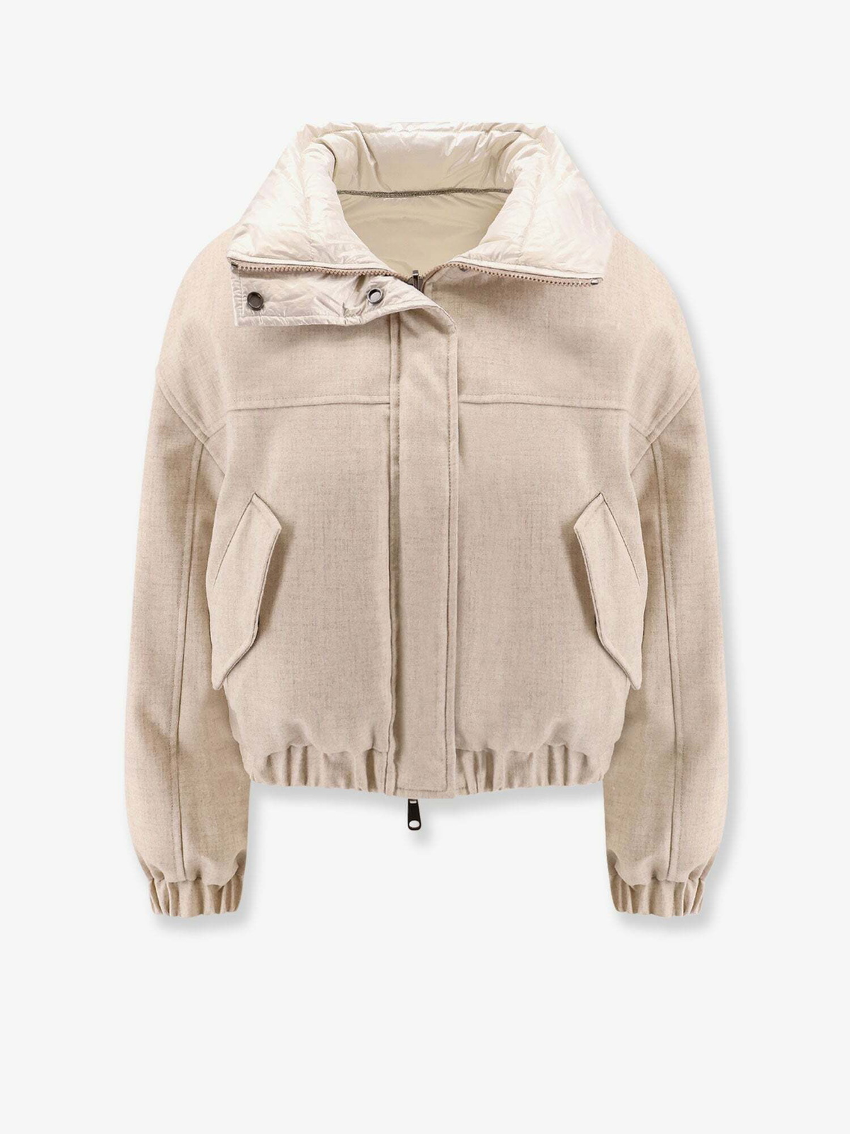 Brunello Cucinelli Jacket Beige Womens Brunello Cucinelli