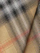 Burberry - 7cm Checked Mulberry Silk-Jacquard Tie