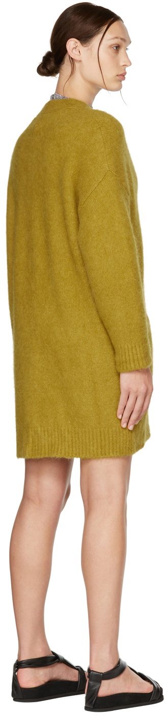 DRAE Yellow Alpaca Cardigan