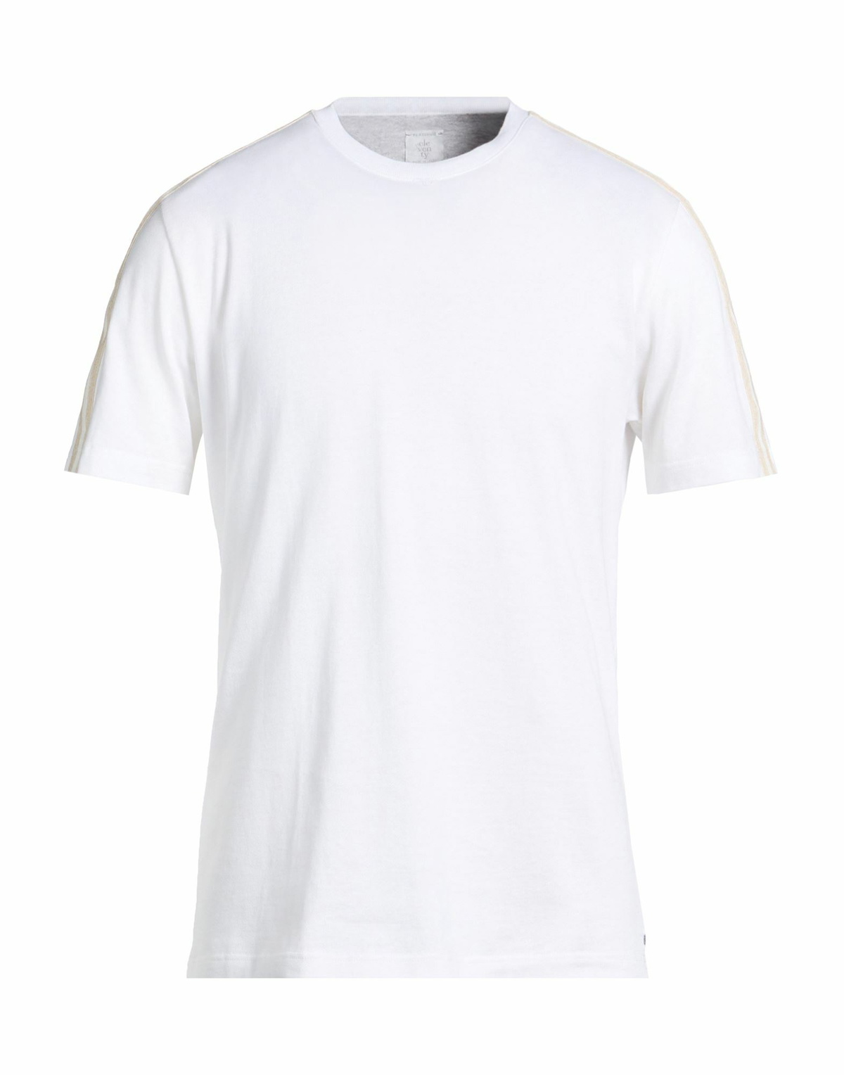 Eleventy Mens T-shirt in Off white
