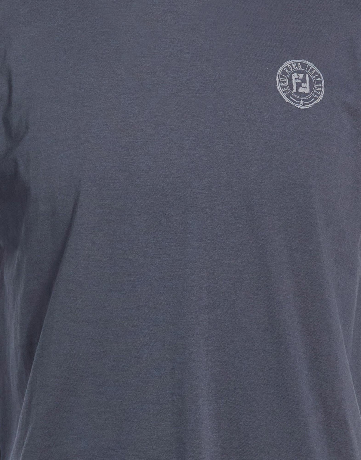 Fendi Mens T-shirt Slate in Blue