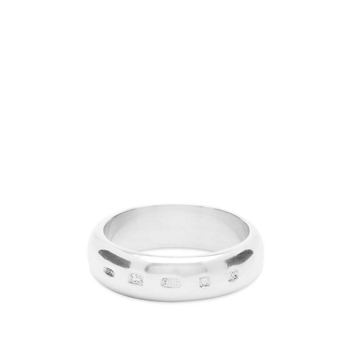 Photo: Serge DeNimes Men's Traditional Hallmark Ring in Sterling Silver