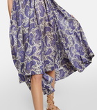 Zimmermann Devi silk halterneck midi dress