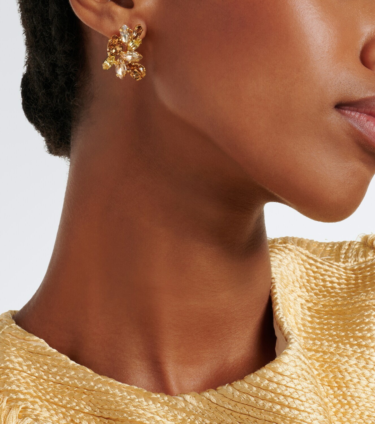 Jennifer Behr Octavia embellished earrings