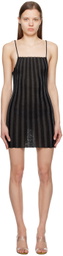 a. roege hove Black Katrine Minidress