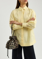 Damson Madder Leopard-print Shell top Handle bag - One Size
