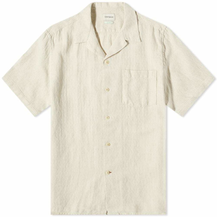 Photo: Oliver Spencer Men's Havana Vacation Shirt in Ecru