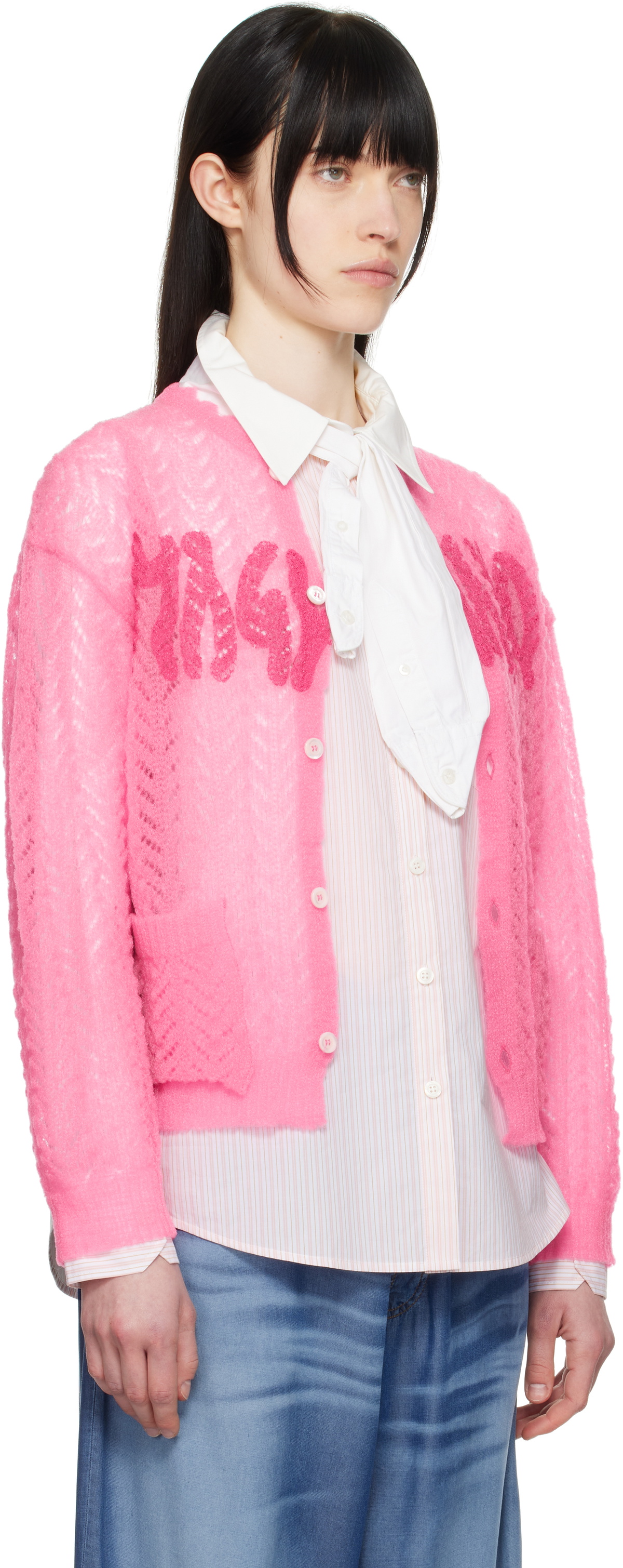 Magliano Pink Bimbo Cardigan