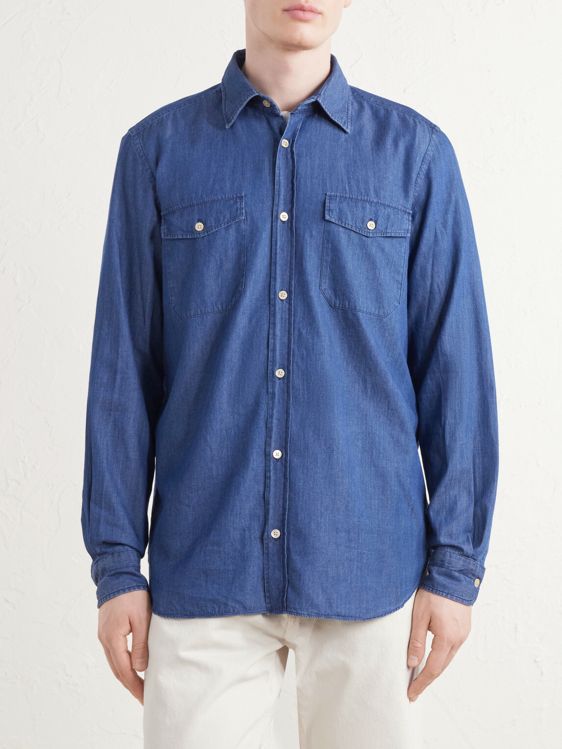 Boglioli - Denim Shirt - Blue