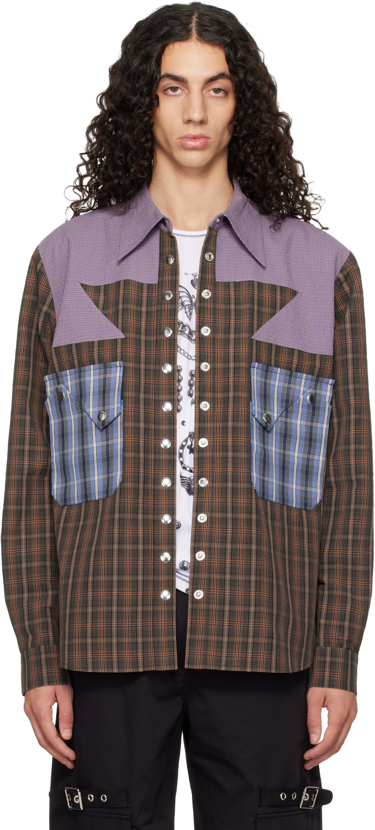 Chopova Lowena Brown Vega Shirt Chopova Lowena