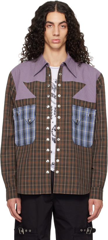 Photo: Chopova Lowena Brown Vega Shirt