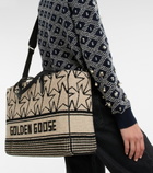 Golden Goose - California Large jacquard tote bag