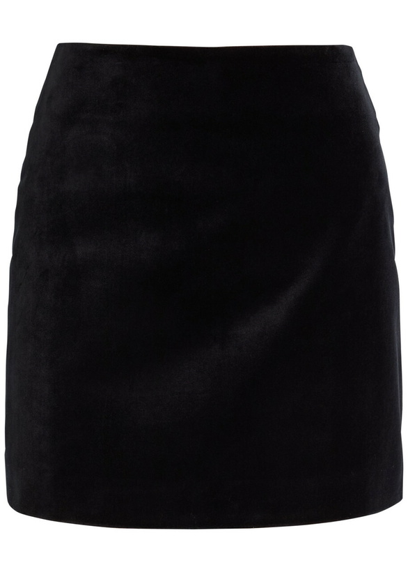 Photo: Blaze Milano Jealousy Coci Velvet Mini Skirt Black