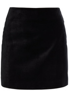 Blaze Milano Jealousy Coci Velvet Mini Skirt Black