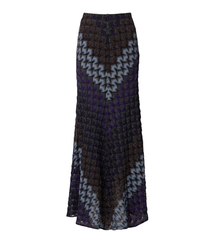 Photo: Missoni Knitted lamé maxi skirt