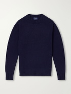 William Lockie - Merino Wool and Cashmere-Blend Sweater - Blue