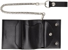 mastermind JAPAN Black Chained Short Wallet