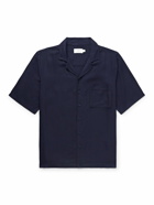 Onia - Camp-Collar Twill Shirt - Blue