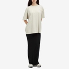 Joah Brown Women's Oversized Logo T-Shirt in Fog