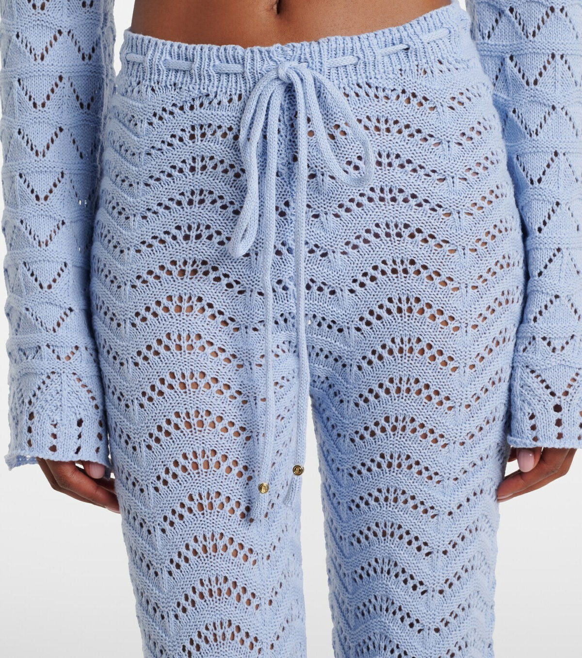 Bananhot Kim cotton-blend flared pants