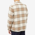 Wax London Men's Whiting Milton Overshirt in Natural