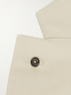 Lardini - Easy Slim-Fit Unstructured Stretch-Cotton Blazer - Neutrals