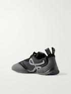 LOEWE - Grip Suede-Trimmed Nylon Sneakers - Black