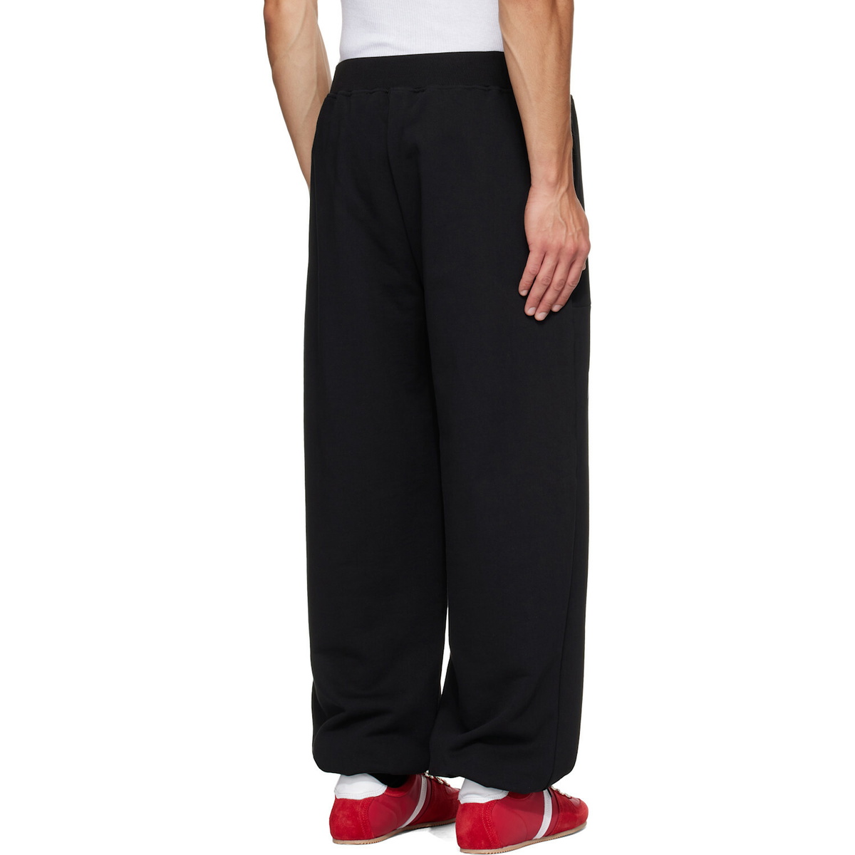 Chopova Lowena Black Feelings Delight Sweatpants