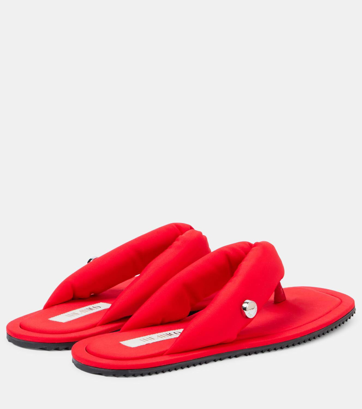 The Attico Indie canvas thong sandals