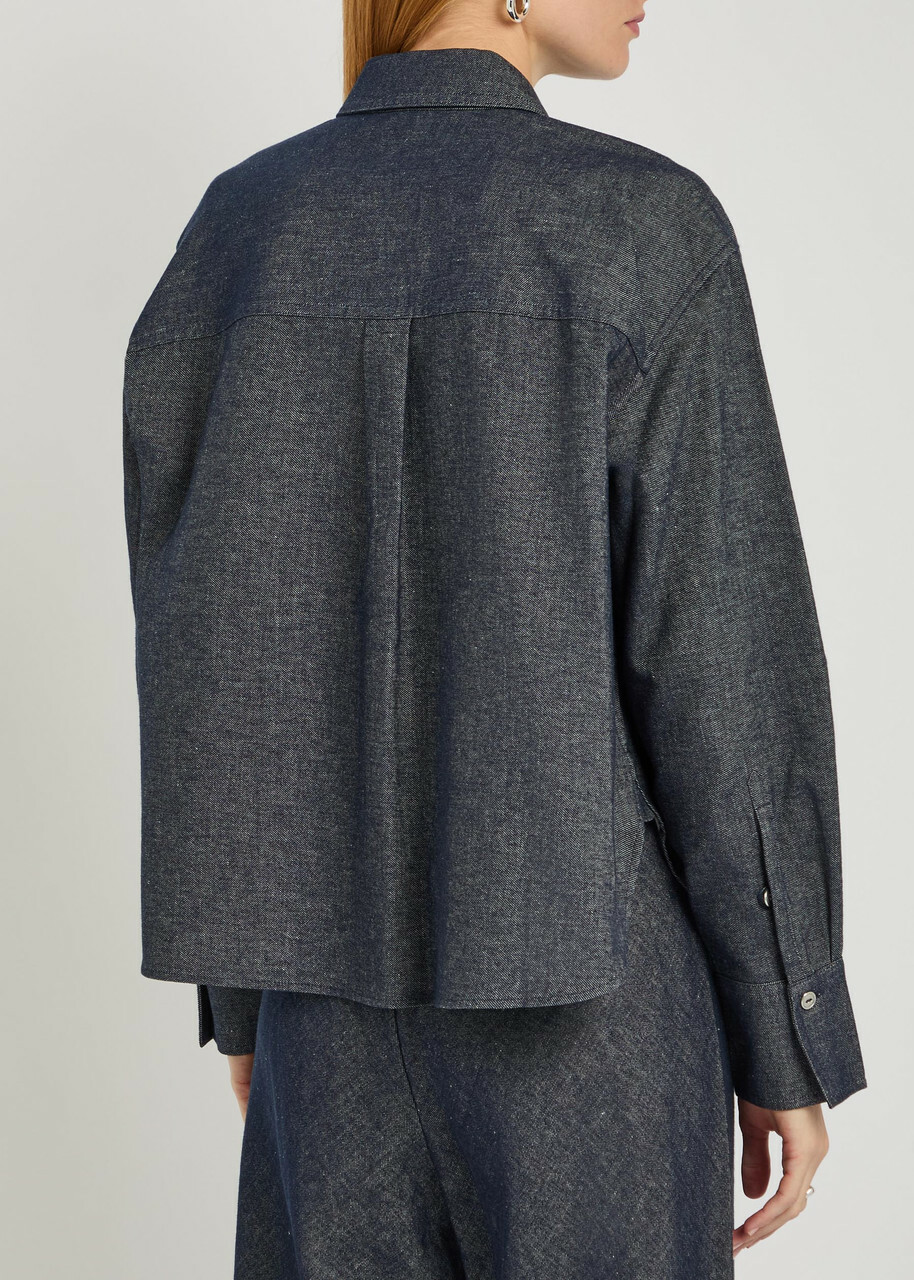 Vince Chambray Shirt Indigo