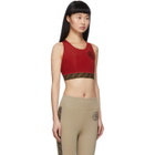 Fendi Red Forever Fendi Sports Bra
