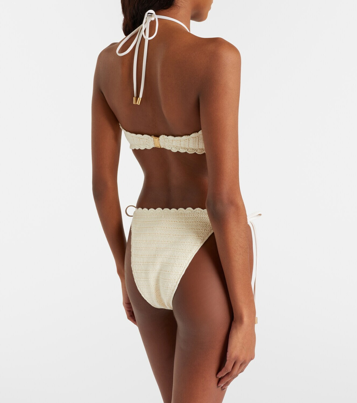 Zimmermann Awaken crochet cotton bikini