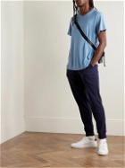 Onia - Garment-Dyed Cotton and Modal-Blend Jersey T-Shirt - Blue