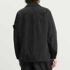 Stone Island Men's Ghost Nylon Smerigliato Shirt Jacket in Black