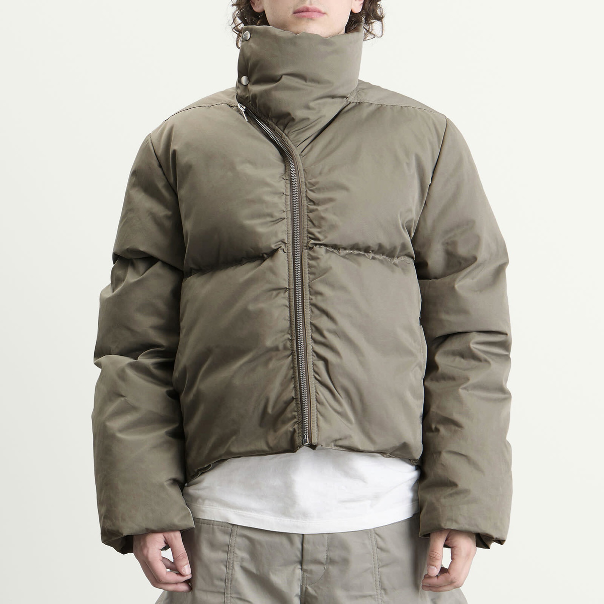 Rick Owens Men's Turtle Jacket in Drk Pearl