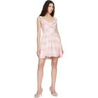 Vivienne Westwood Off-White & Pink Sunday Minidress