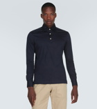 Kiton Positano cotton polo shirt