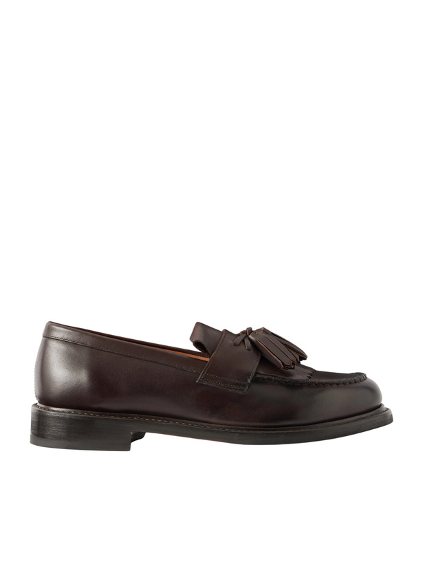 Photo: Grenson - Morven Leather Loafers - Brown