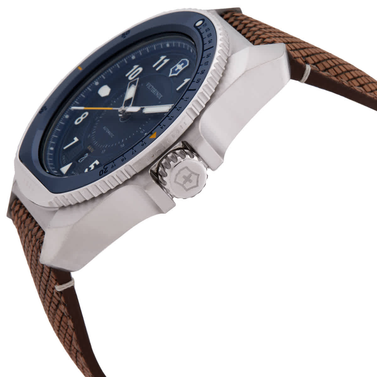Victorinox Swiss Army Journey 1884 Automatic Blue Dial Mens Watch 241980.1