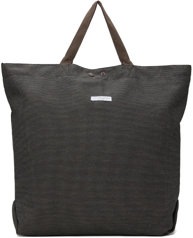 Photo: Engineered Garments Brown Carry All Reversible Tote