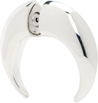 Marine Serre Silver Regenerated Tin Single Earring