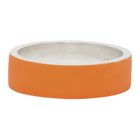 Maison Margiela Orange Coated Ring
