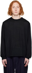RAINMAKER KYOTO Black Washable Sweater