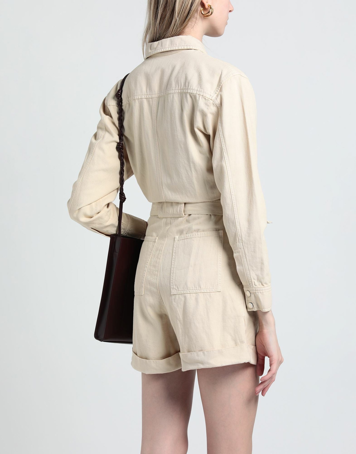 Sandro Womens Playsuit in Beige